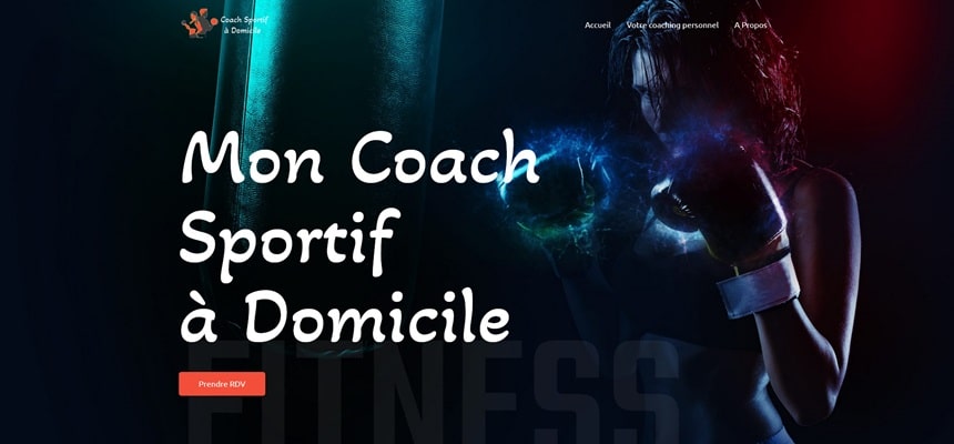 Vente site web coach sportif prêt à l’emploi