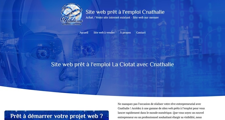 Création site internet vitrine, site prêt à l’emploi