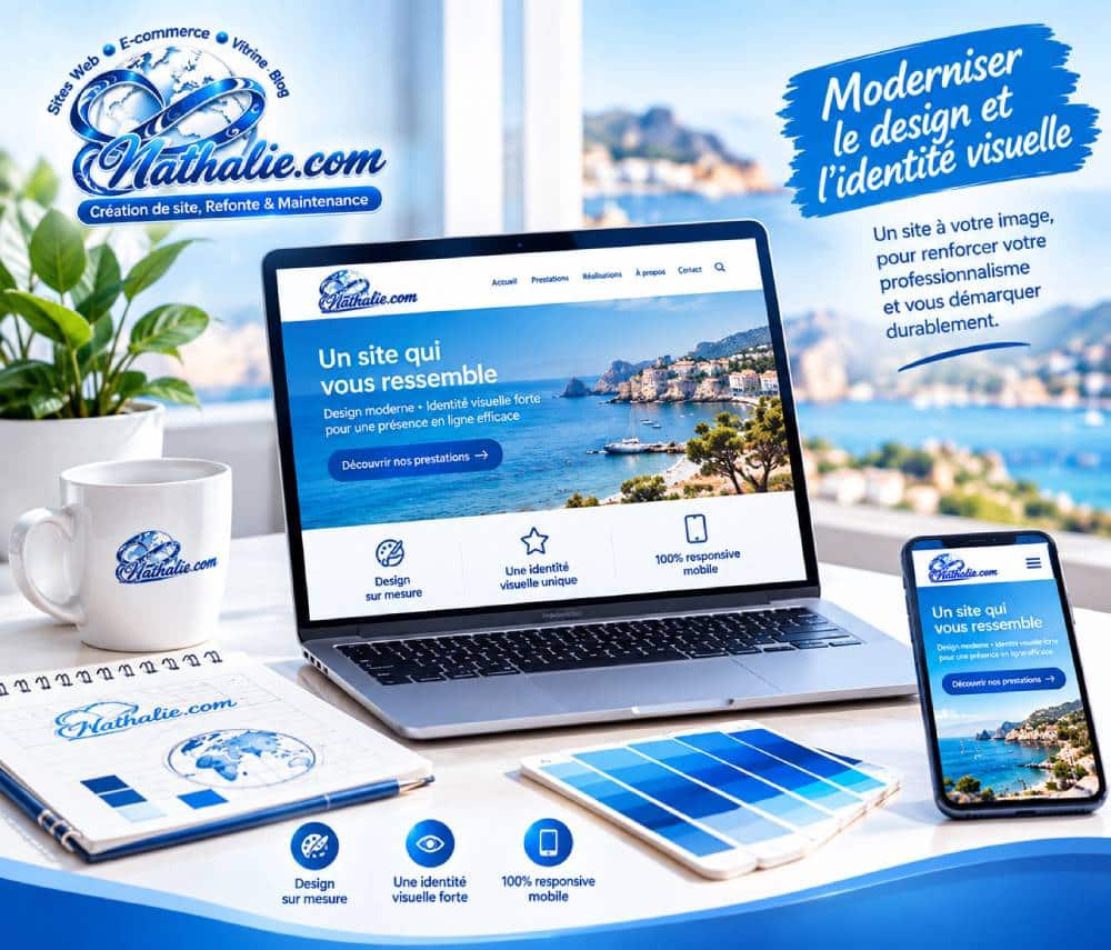 Moderniser le design et l'identité visuelle