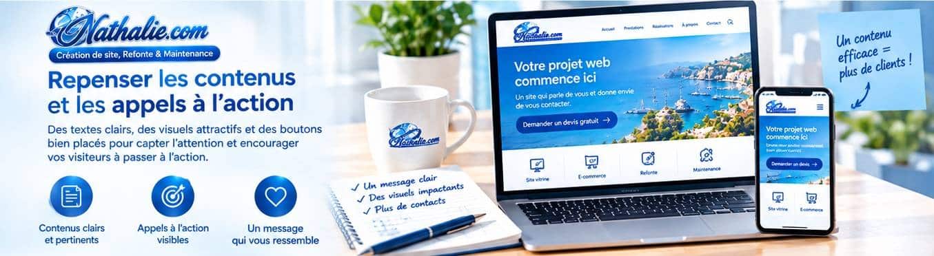 Repenser les contenus et les appels à l'action