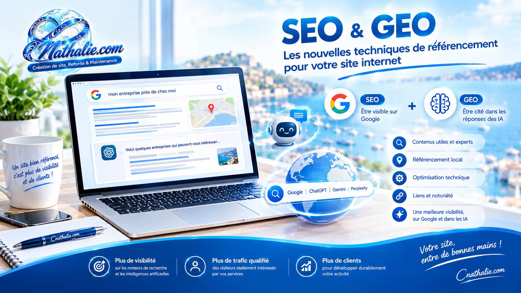 SEO & GEO : les nouvelles techniques de référencement pour votre site internet