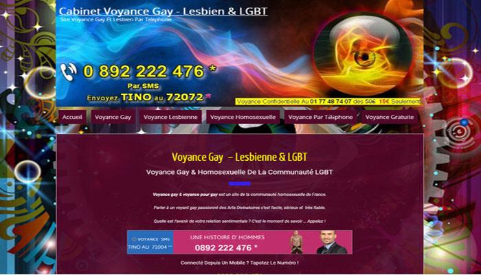 Site Internet Voyance Gay Lesbien